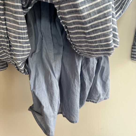 Michael Stars Elsie Striped Mini Shirtdress, size M - Picture 8 of 13